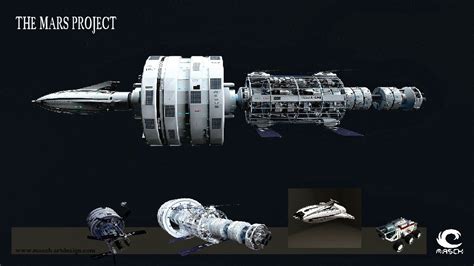 The Mars Project Spaceship Concept Spaceship Design