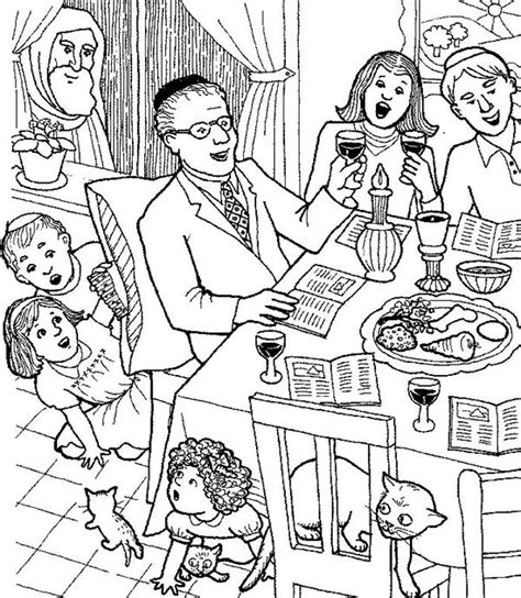 Best coloring wallpaper ideas website. Celebrating Passover With Whole Families Coloring Page ...