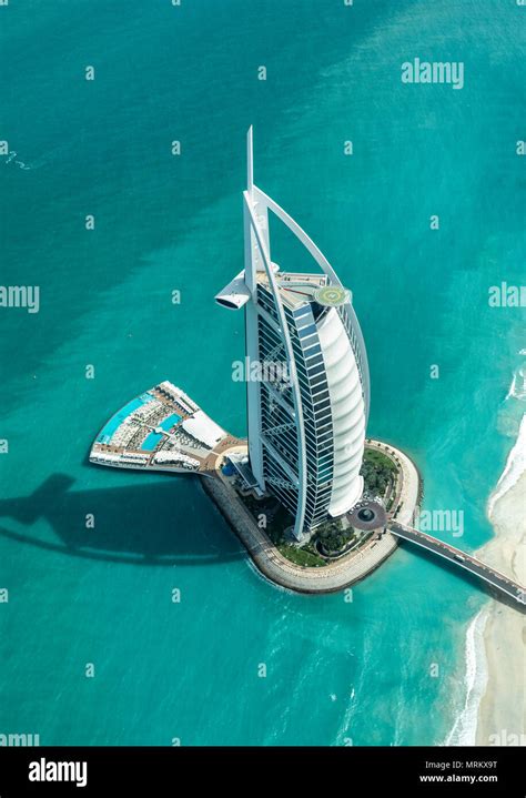 Dubai Emiratos Arabes Unidos El 18 De Mayo 2018 Vista Aérea Del