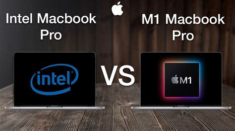 Apple Silicon Macbook Pro M1 Vs Intel Macbook Pro 13 Review Silicon