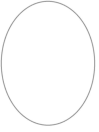 Printable Large Oval Template Clipart Best
