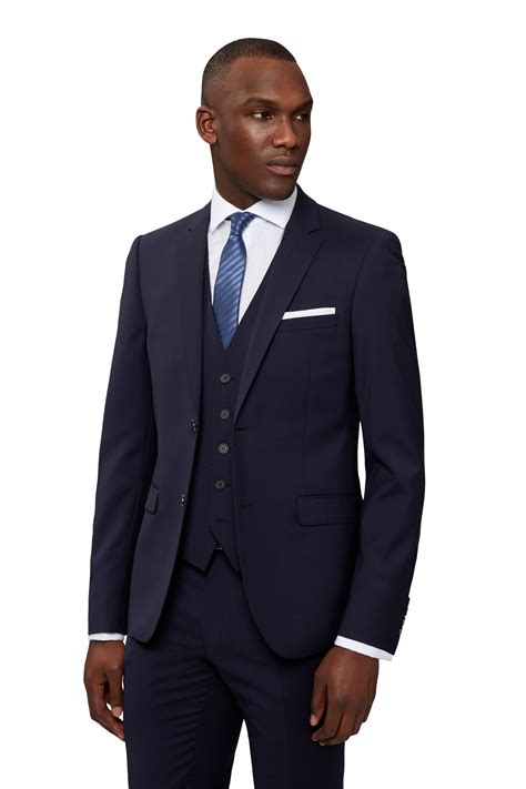 Navy Blue Suits For Mens Brunello Cucinelli Navy Plaid Suit In Blue