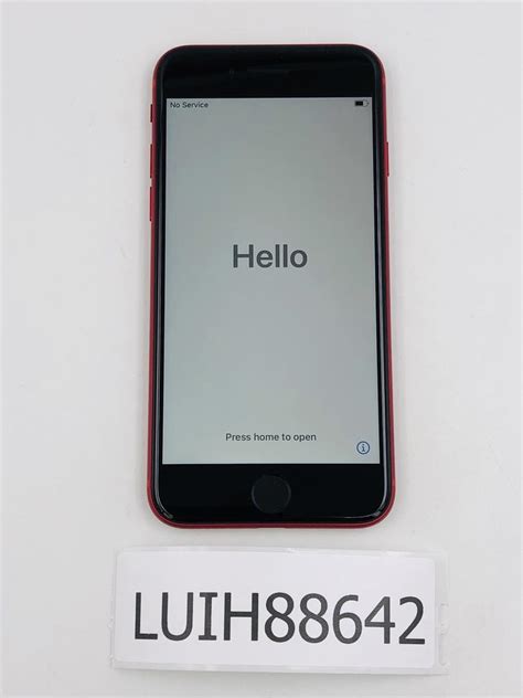 apple iphone se 2nd gen 2020 verizon red 64gb a2275 luih88642 swappa