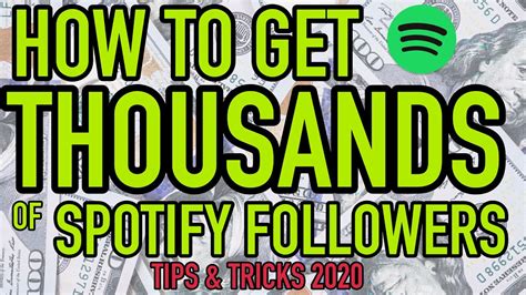 How can i get my money's worth out of this? How to Get THOUSANDS of REAL Spotify Followers! (Spotify ...
