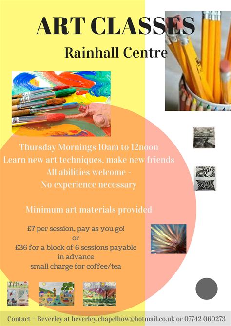 Art Class The Rainhall Centre
