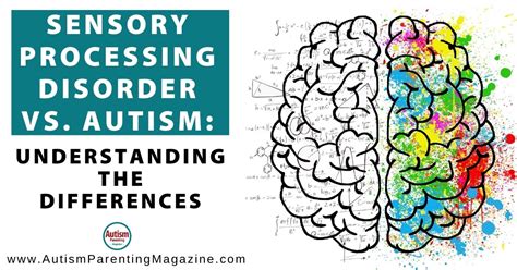 Sensory Processing Disorder Vs Autism Understanding The Differences