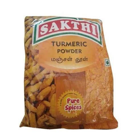 Curcuma Longa Sakthi Turmeric Powder Packaging Type Packets