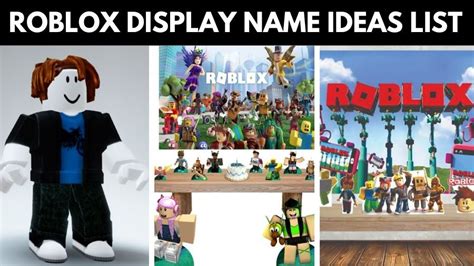 250 Roblox Display Name Ideas List