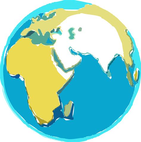 Earth Globe Planet Sketch World Png Picpng