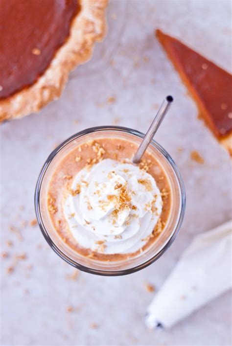 Pumpkin Pie Milkshake An Incredibly Delicious Easy And Amazing Way To Use Up Leftover