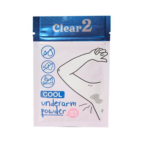 Clear 2 Cool Underarm Powder 5g เคลียร์ ทู คลู อันเดอร์อาร์ม พาวเดอร์ 5
