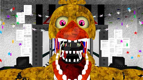Withered Chica Jumpscare By Freddyanimator64 On Deviantart