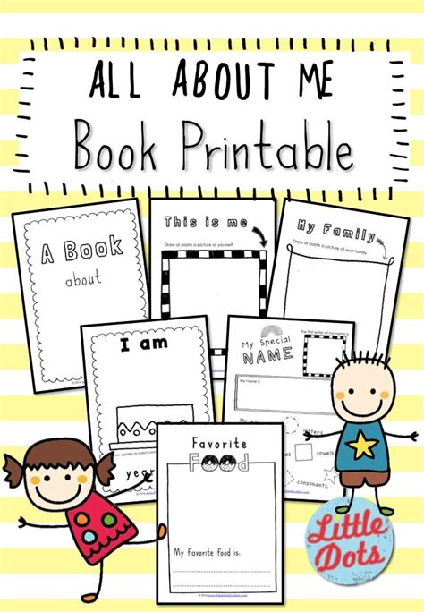 Free All About Me Printables