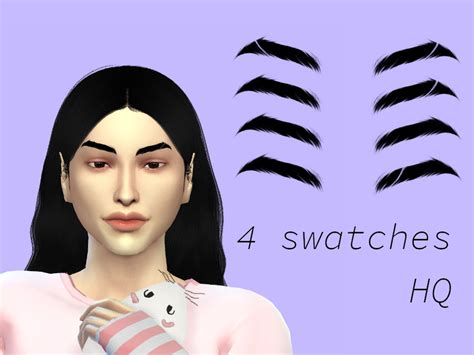 Sims 4 Cut Eyebrows Thaigost