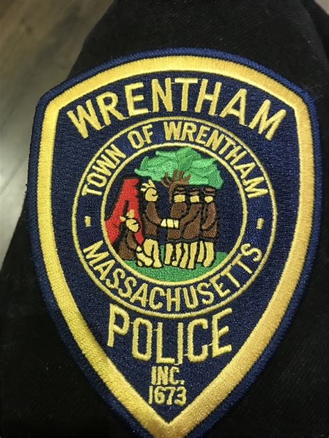 Collectors Badges Auctions Wrentham Mass Special Police Patrolman