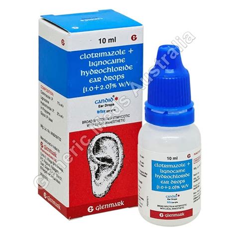 Buy Candid Ear Drop 10ml Candid Ear Drop For Ear Infections Gma