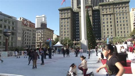 Let The Holidays Begin Union Square Ice Rink Opens In San Francisco