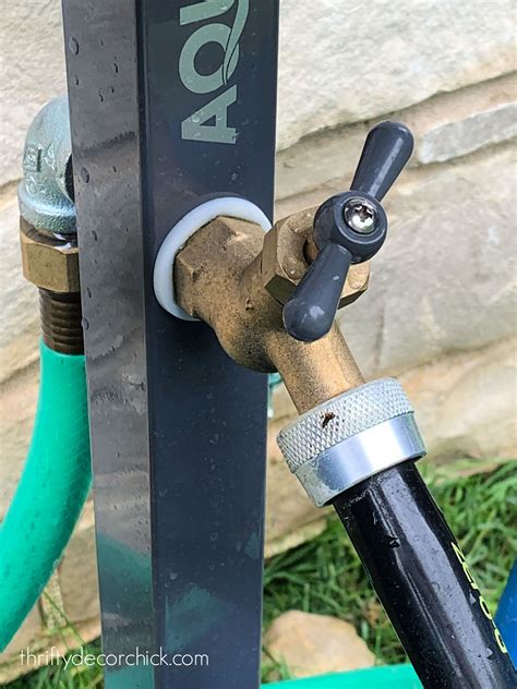 The yard butler hose bib extender creates a convenient remote water faucet. Hose Bib Extender / Faucet Extension Lee Valley Tools
