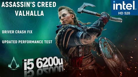 Assassin S Creed Valhalla Intel Hd Crash Fix Updated Test Youtube