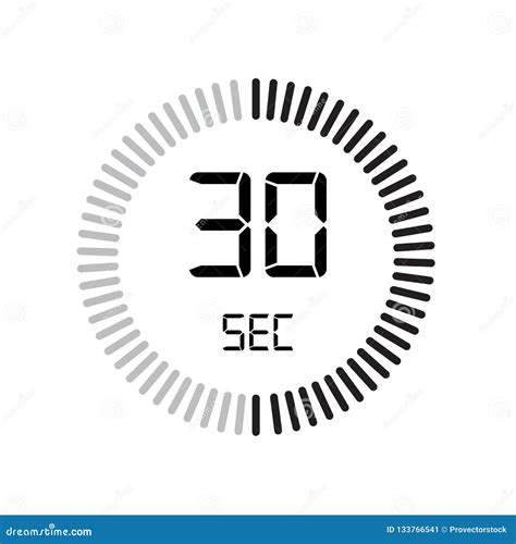 The 49 Seconds Icon Digital Timer Clock And Watch Timer Countdown