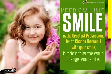Best Inspirational Smile Quotations And Messages In English Jnana