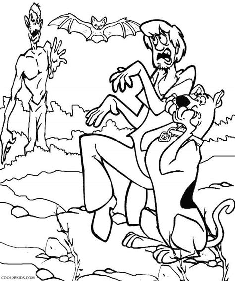 Printable Scooby Doo Coloring Pages For Kids