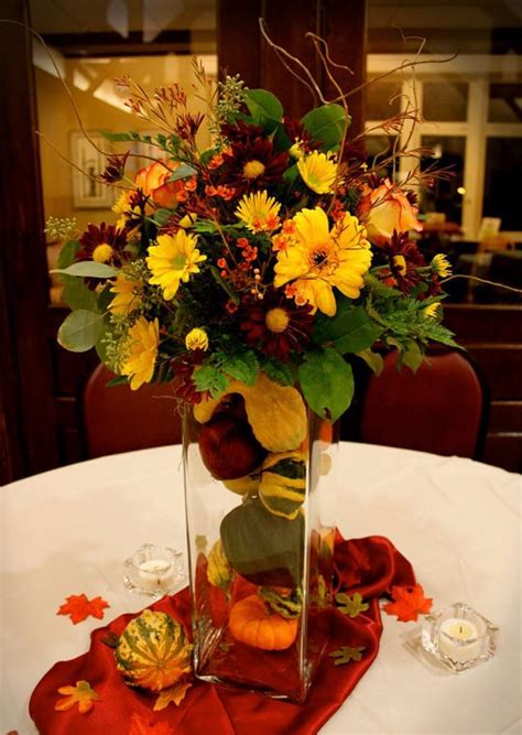 Maybe you're looking for fall wedding floral arrangements, or fall birthday flowers, or simply fall floral arrangements centerpieces for a party. Picture Of Beautiful Fall Wedding Centerpieces