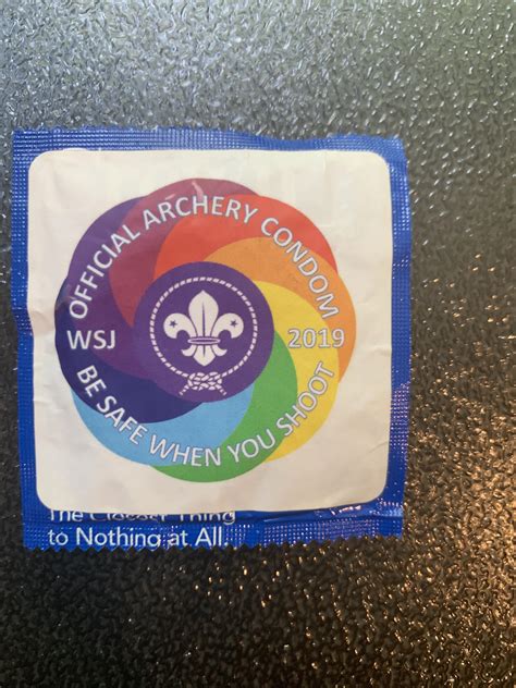 World Scout Jamboree Condom 5 Protection 6 Preparedness R Itemshop