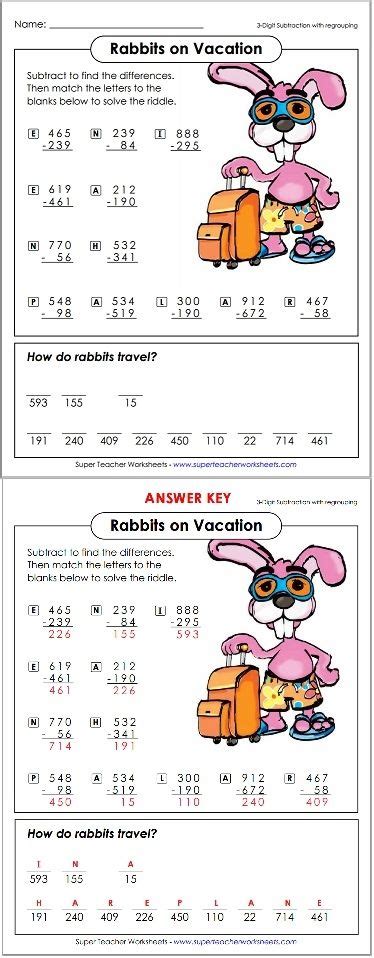 Math Riddle Worksheets Math Riddles Homeschool Math Education Math