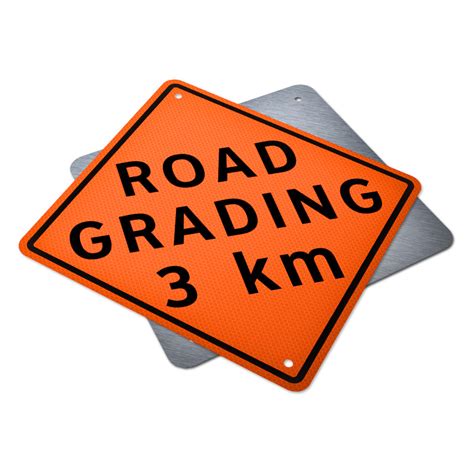 Road Grading Km Traffic Supply 310 Sign