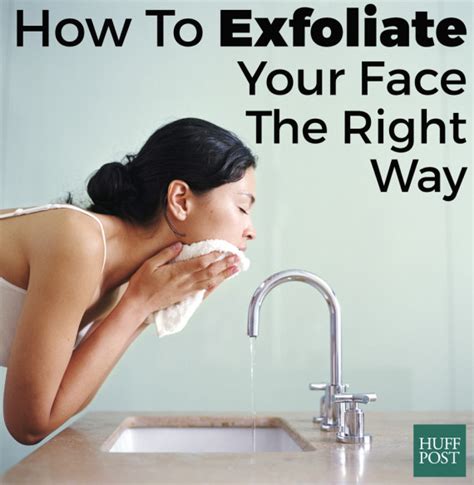 How To Exfoliate Your Face In 3 Easy Steps Huffpost Uk Style And Beauty