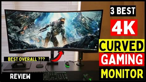 Best 4k Curved Gaming Monitors For Gaming In 2023 Buy On Amazon Youtube