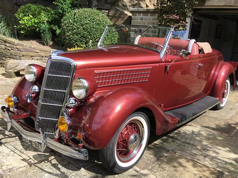 1935 Ford V8 Roadster Deluxe With Rumble Seat For Sale Car And Classic