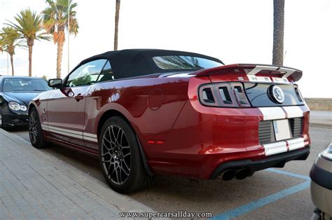 Ford Mustang Shelby Gt500 Convertible 2014 Supercars All Day Exotic