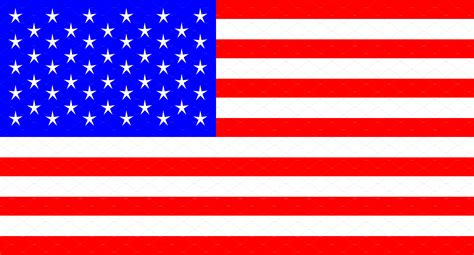 Usa Flag Vector American Flag Illustrator Graphics Creative Market