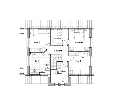 Dachgeschoss (Nutzfläche) | Grundriss, Haus, Haus planung