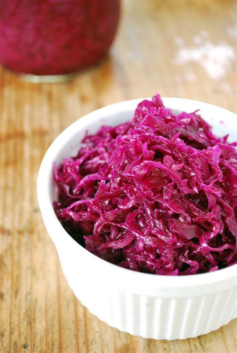 Chucrut Recipe Braised Red Cabbage Organic Recipes Healthy Red