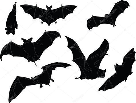 Bats Illustration Collection — Stock Vector © Vule46 2175080