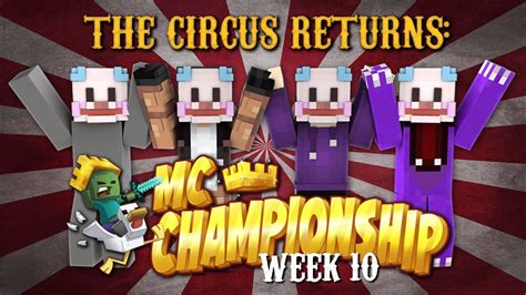 Minecraft Championship 10 Application The Clowns Return Youtube