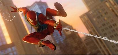 Ps4 Spider Spiderman Scarlet 4k Wallpapers Games
