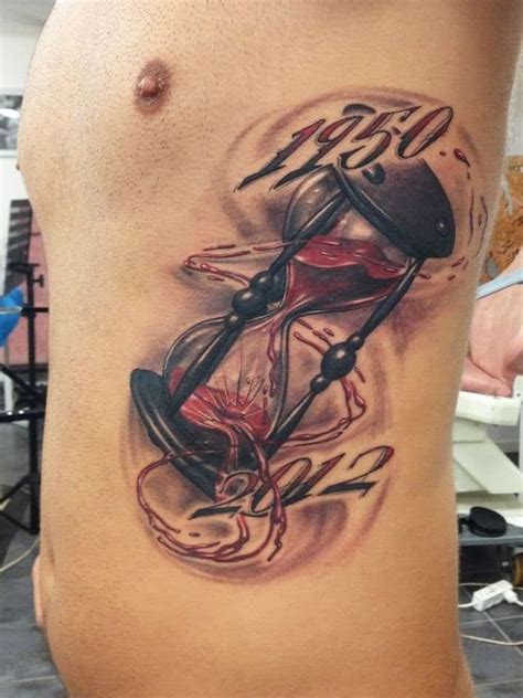 100 Meaningful Hourglass Tattoos Ultimate Guide 2018