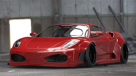 Iconic Ferrari F430 Gets Killer Wide Body From Liberty Walk Carz Tuning