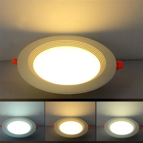 Led Panel Downlight Anti Glare Smd Down Light Ceiling Recessed Lamps Ac