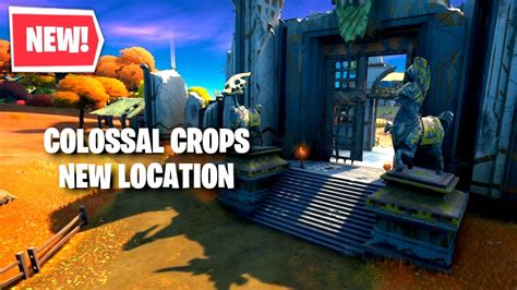 Fortnite Colossal Crops Location Chapter 2 Season 6 Gameplay Youtube
