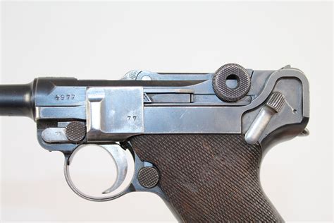 Wwi Wwii Weimar World War Luger Pistol 9mm Antique Firearms 006 Ancestry Guns
