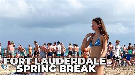 Florida Live Exploring Fort Lauderdale During Spring Break March