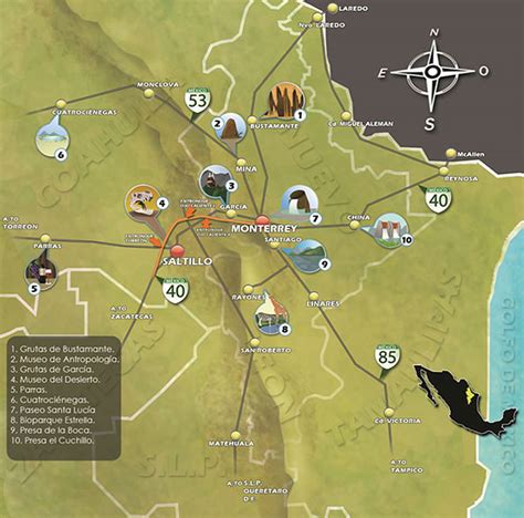 Información Turistica Mapa