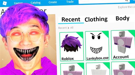 Making Lankyboxexe A Roblox Account Justin Youtube