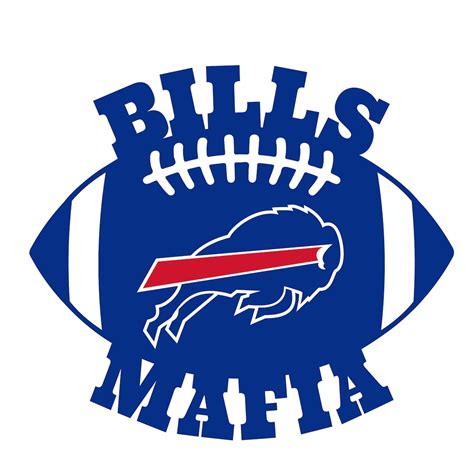 Buffalo Bills Football Logo Bills Vector Bills Mafia Etsy