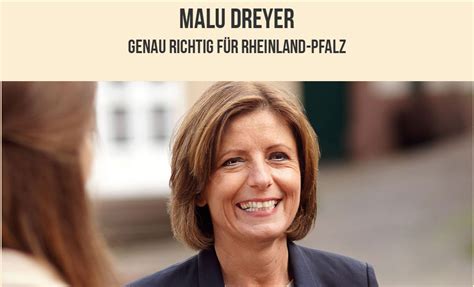 Bisher hatte das bündnis nur eine mehrheit von einer stimme. Malu Dreyer - die Beste Wahl für Rheinland-Pfalz - SPD ...